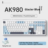 Office Computer Bluetooth Keyboard Game Side Three-mode Wireless